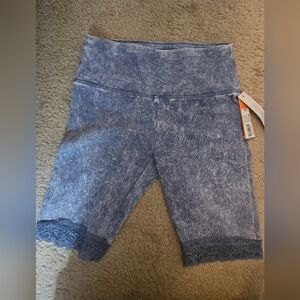 Whimsigoth lace trim bike shorts